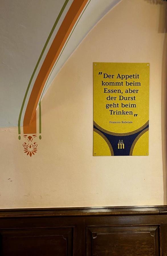 Brauereigasthof Zur Muenz Seit 1586 Günzburg Esterno foto