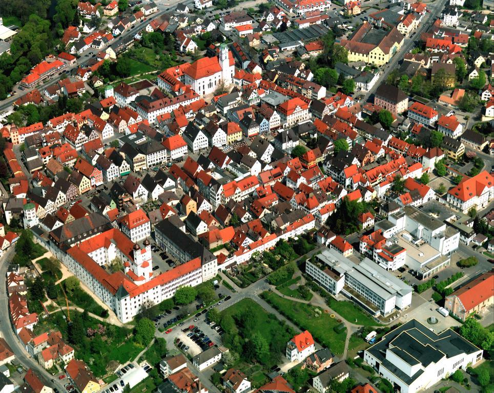 Hotel Brauereigasthof Zur Muenz Seit 1586 Günzburg Esterno foto